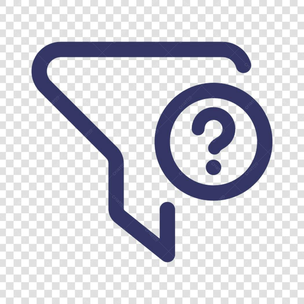 Ícone FAQ Perguntas Frequentes PNG com fundo transparente