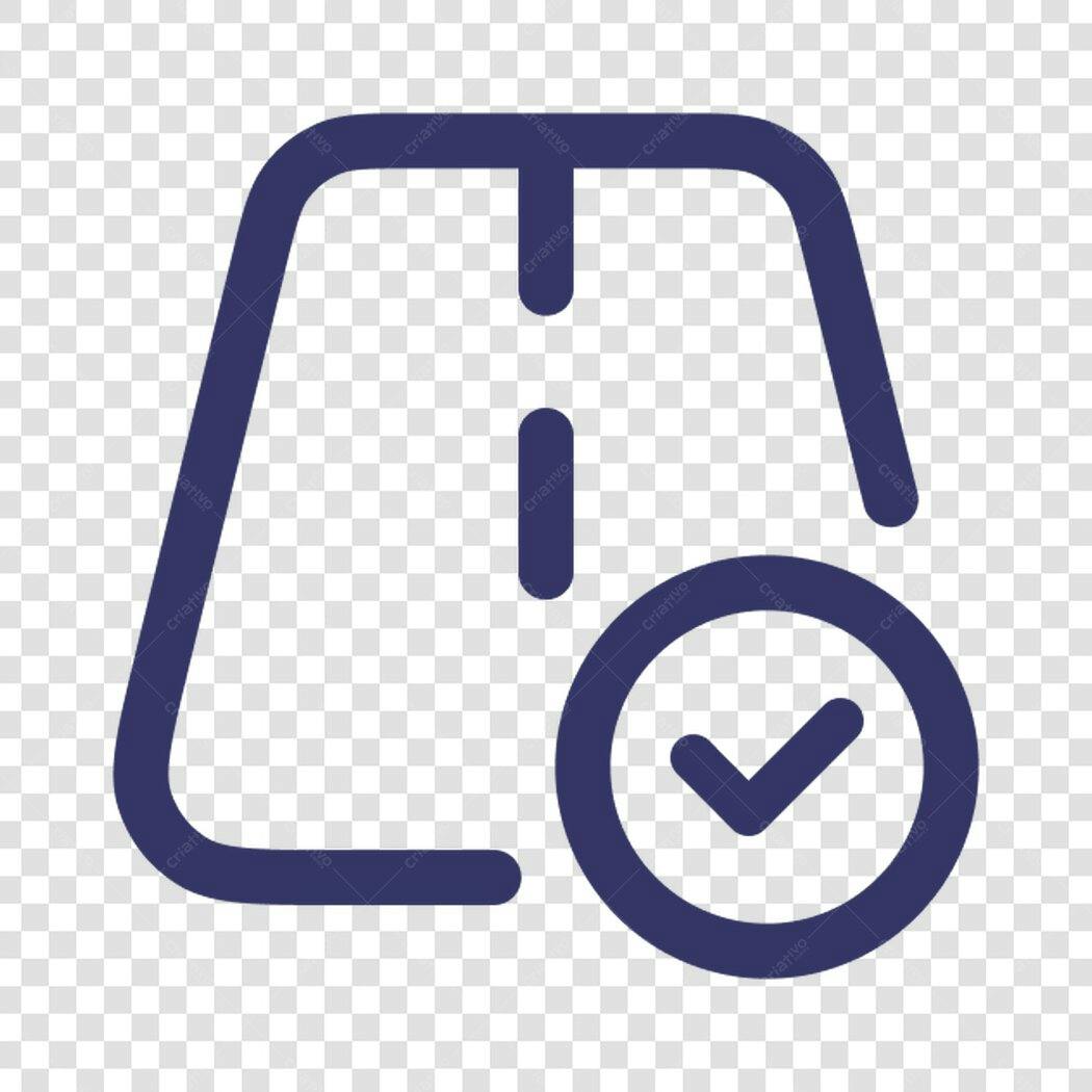 Ícone de rota concluída PNG com fundo transparente
