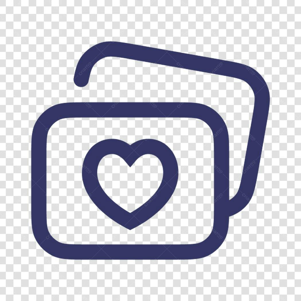 Icone Amor Dia dos Namorados PNG com fundo transparente