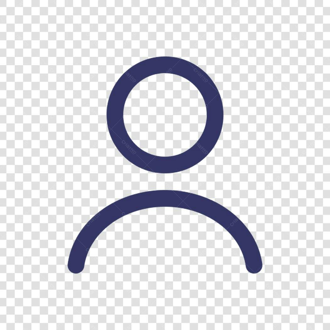 Ícone de Usuário PNG com fundo transparente