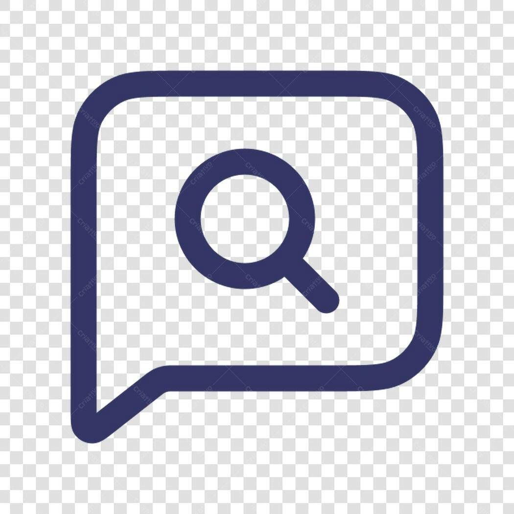 Ícone Busca PNG com fundo transparente