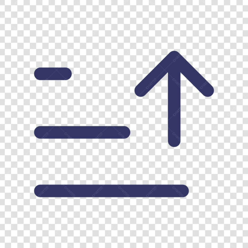 Ícone de Upload PNG com fundo transparente