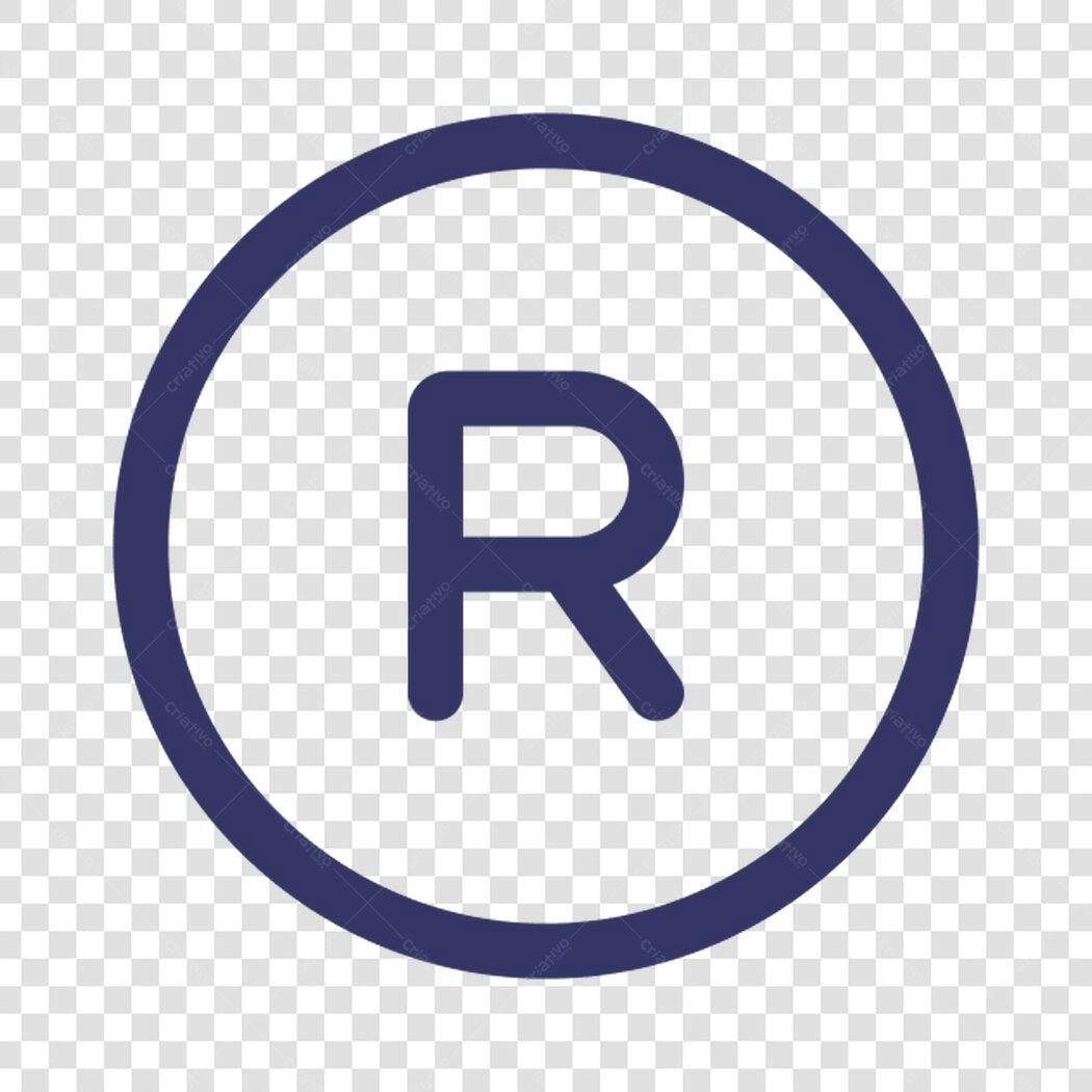 Icone Marca Registrada PNG com fundo transparente