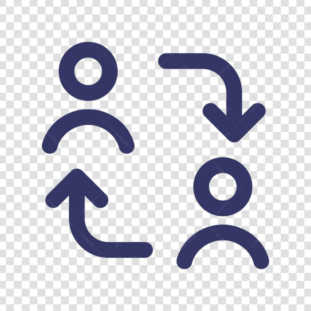 Icone Transferencia Dados PNG com fundo transparente