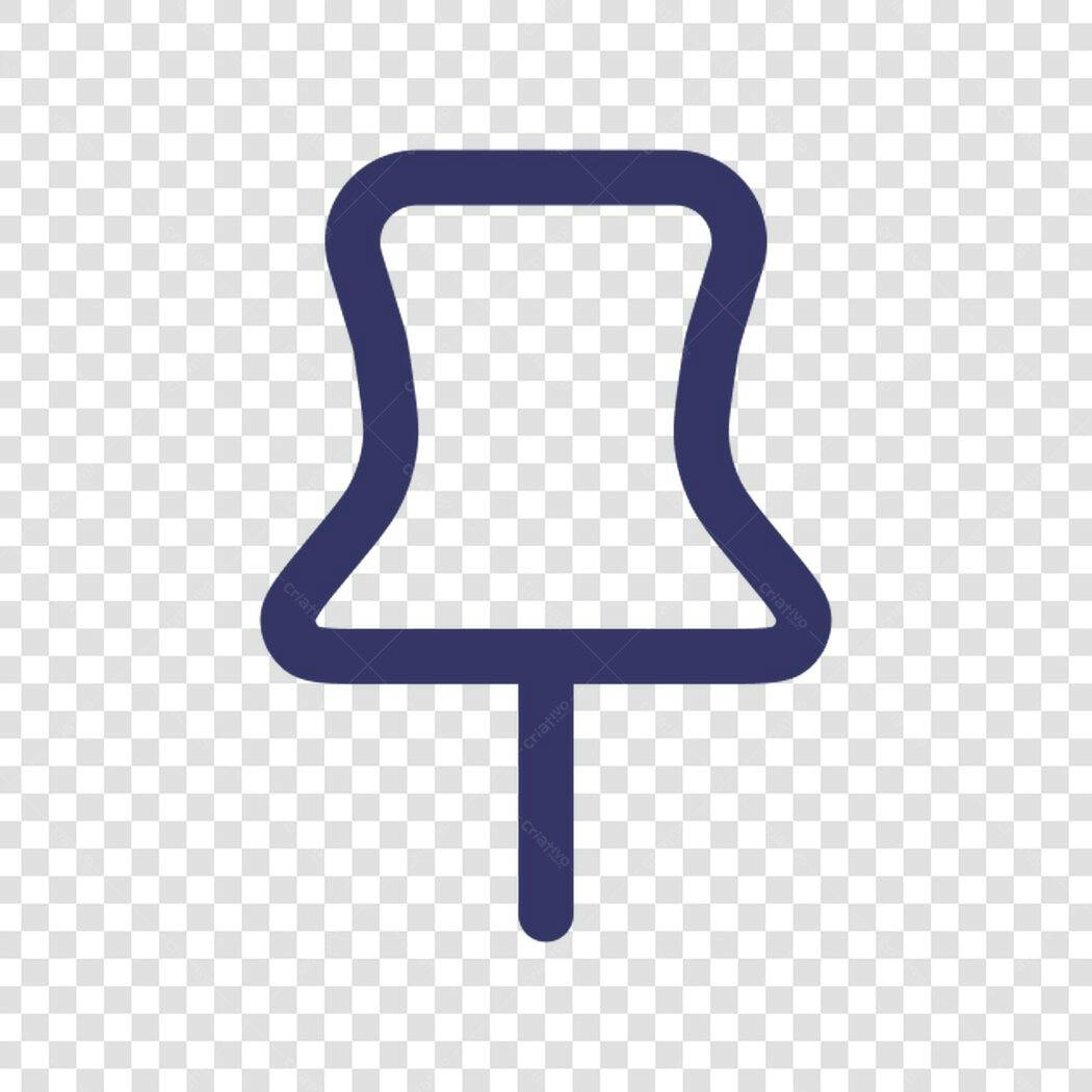 Icone Alfinete PNG com fundo transparente
