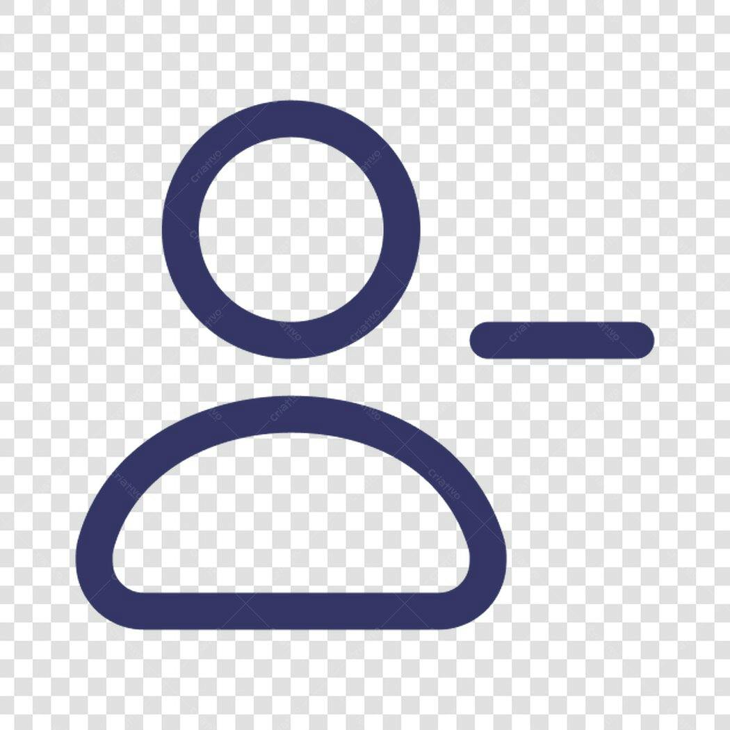 Ícone de Usuário PNG com fundo transparente
