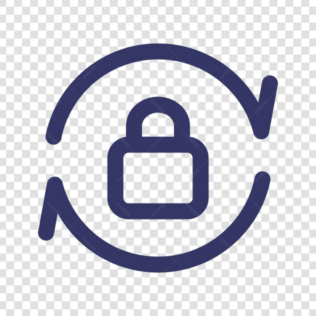 Icone Segurança Cibernética PNG com fundo transparente