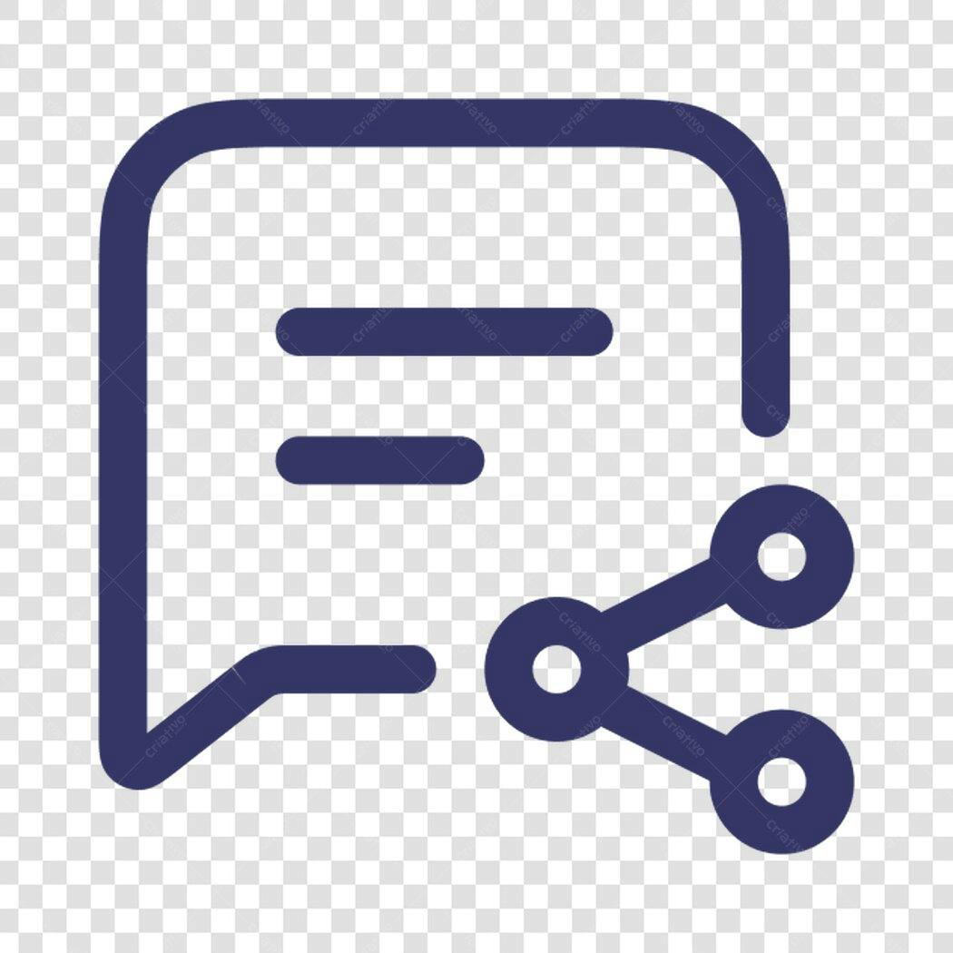 Ícone de Compartilhamento de Arquivo PNG com fundo transparente