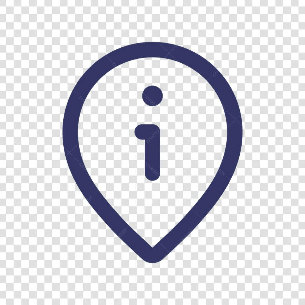 Icone Informação PNG com fundo transparente