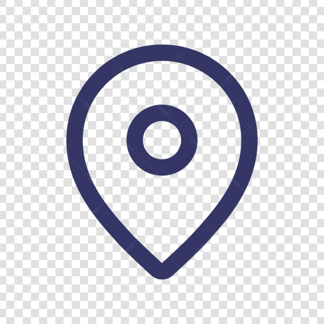Icone Localização mapa PNG com fundo transparente