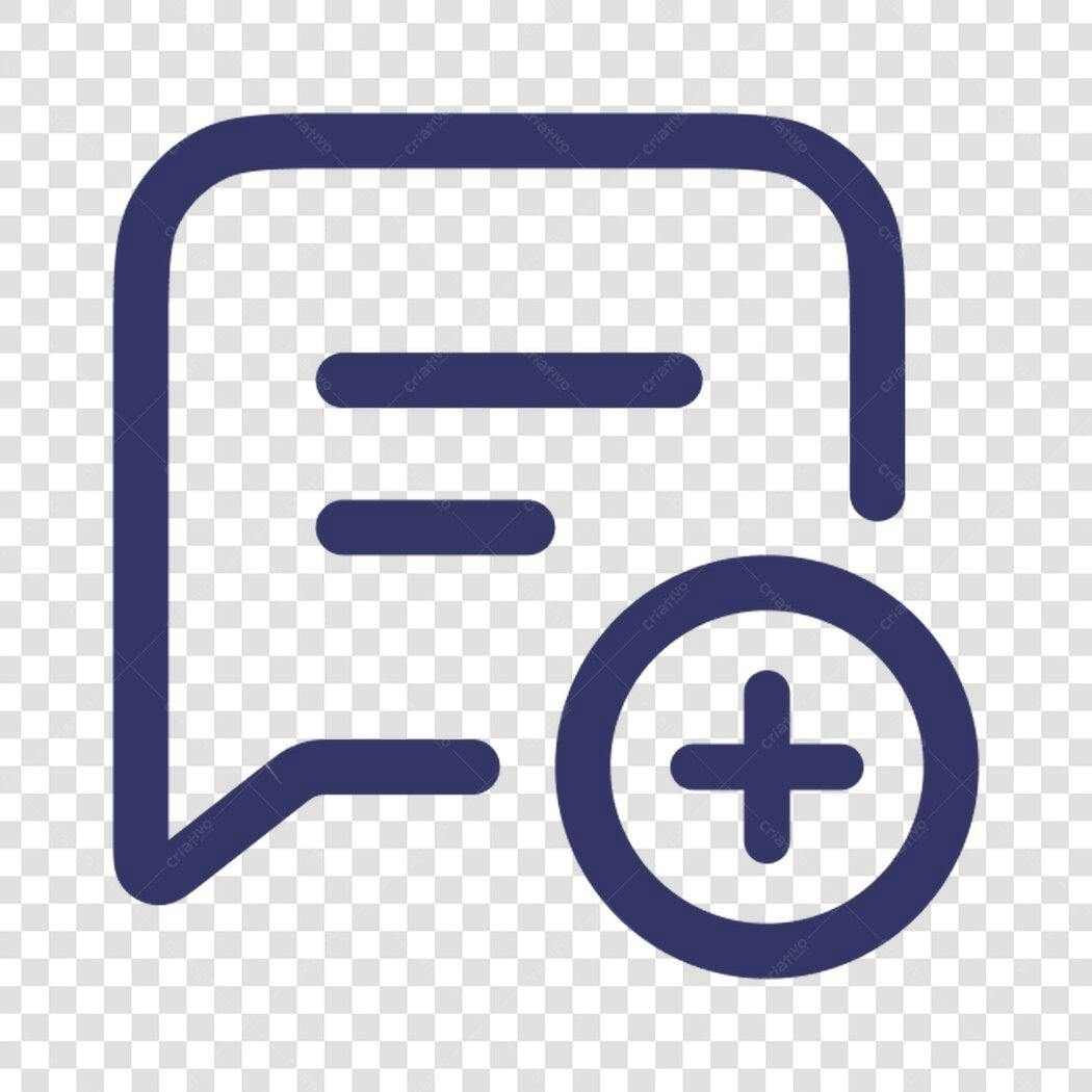 Icone Adicionar Nota PNG com fundo transparente