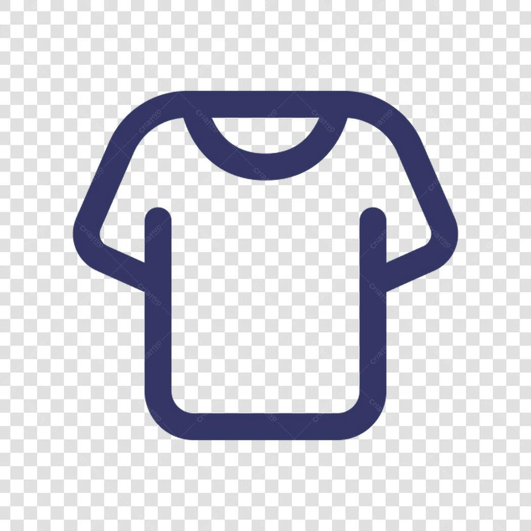 Icone camiseta PNG com fundo transparente