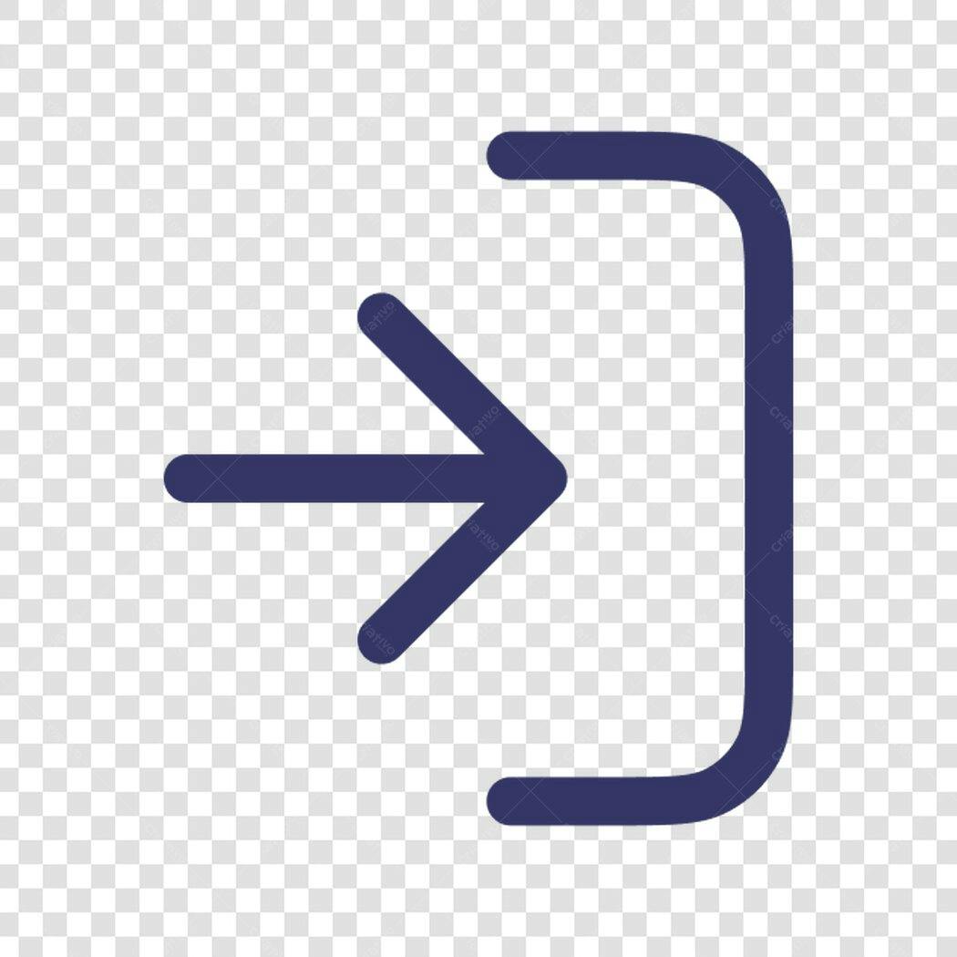 Icone de Entrada PNG com fundo transparente