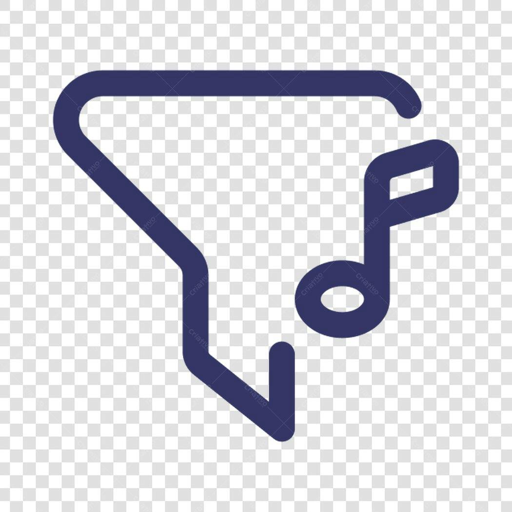 Ícone Música PNG com fundo transparente