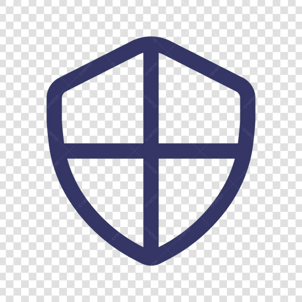 Ícone Escudo Segurança PNG com fundo transparente