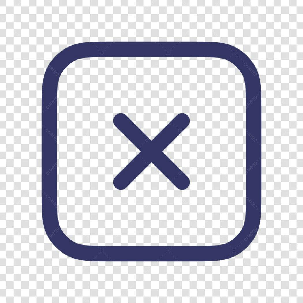 Ícone de Fechar PNG com fundo transparente