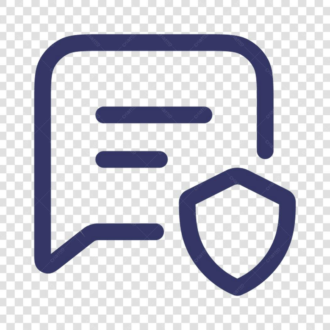 Icone Segurança de Dados PNG com fundo transparente