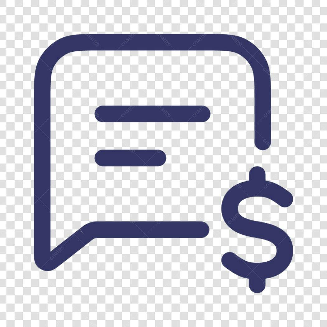 Icone Financeiro PNG com fundo transparente