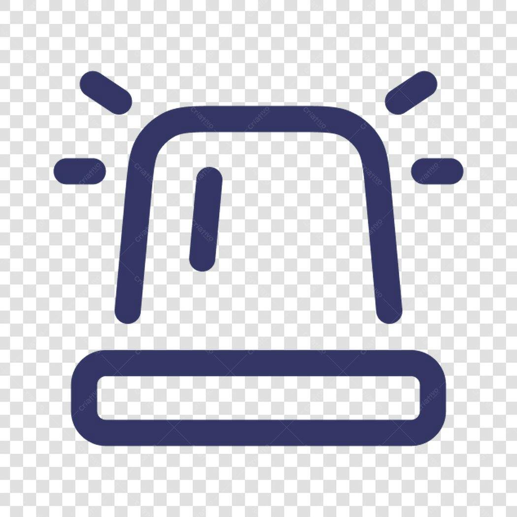 Icone de Sirene PNG com fundo transparente