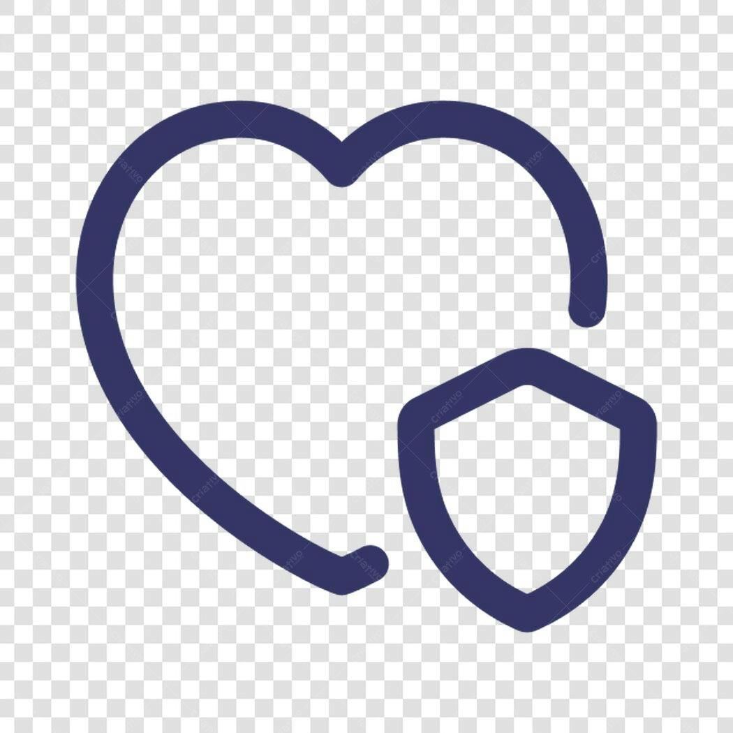Ícone Amor e Proteção PNG com fundo transparente