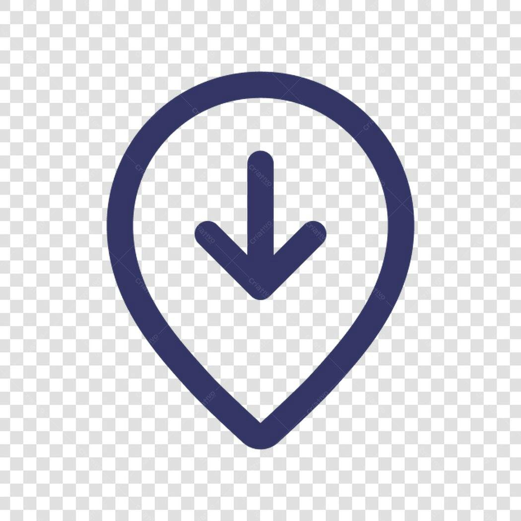 Ícone Download PNG com fundo transparente