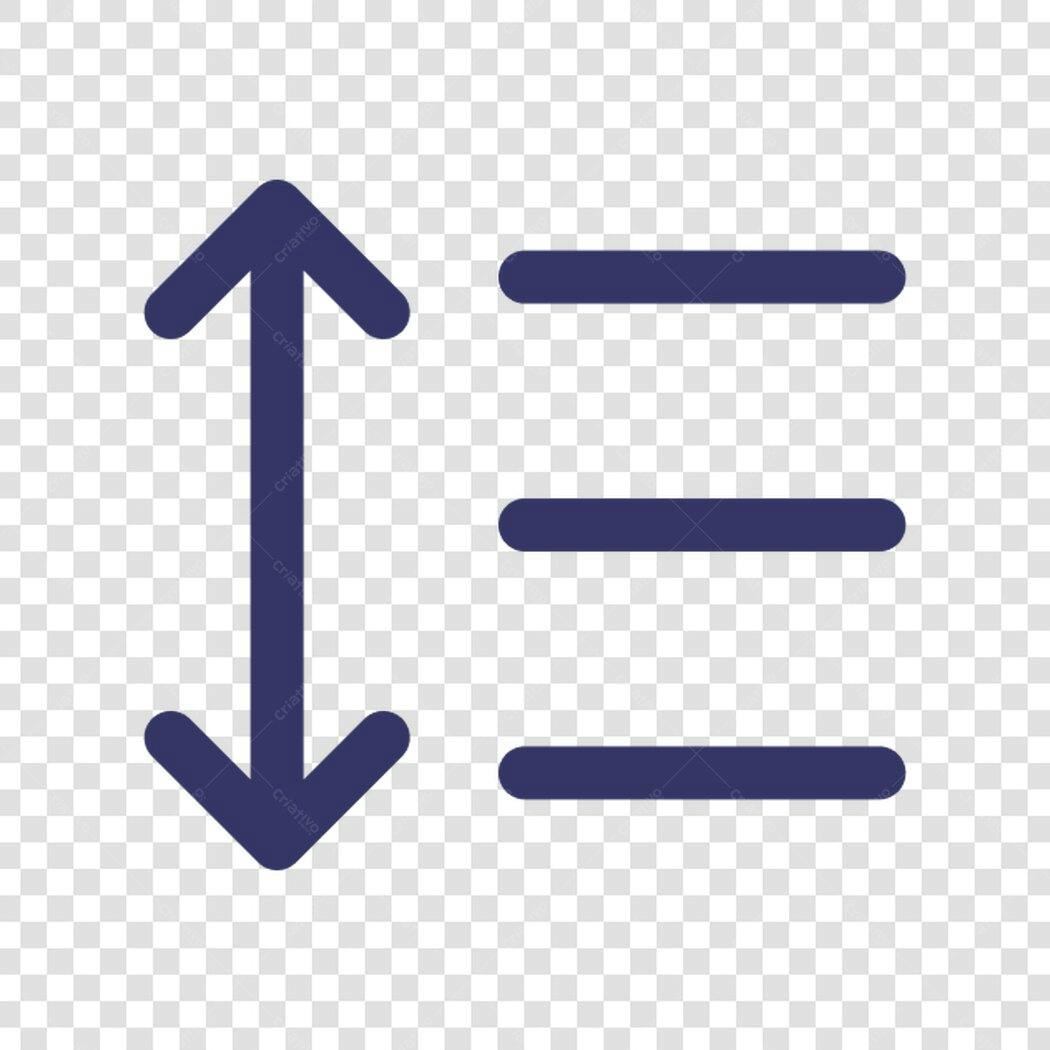 Ícone de Menu Ajustável PNG com fundo transparente