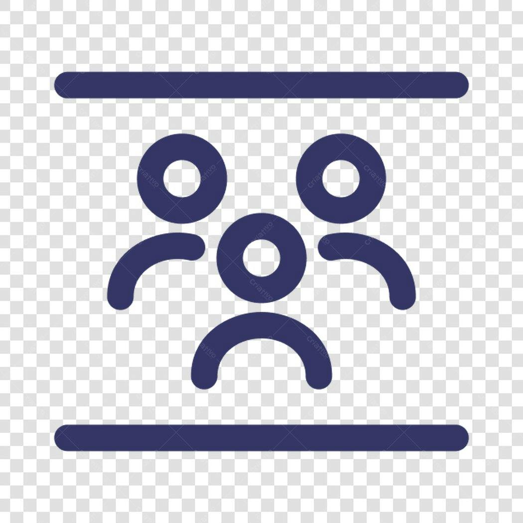 Ícone de Equipe PNG com fundo transparente