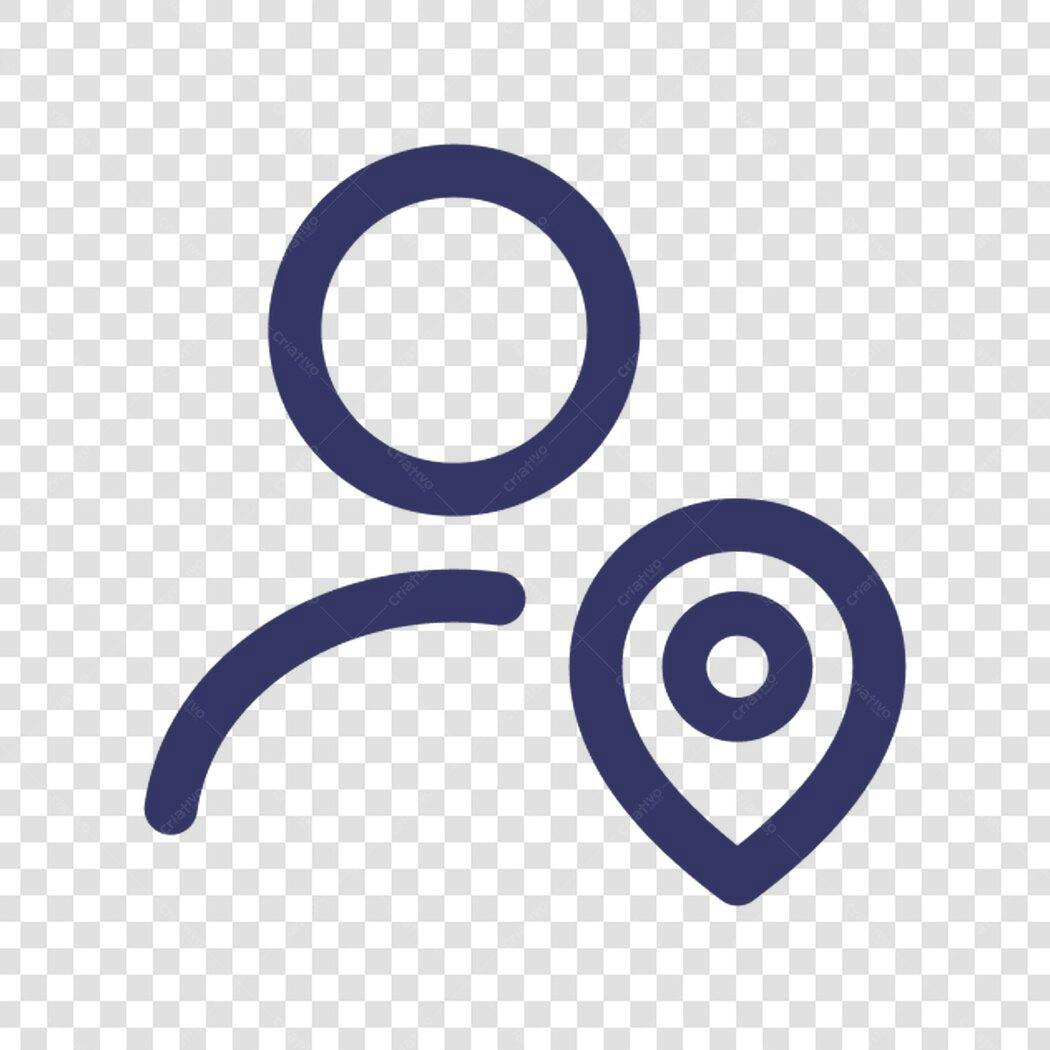Ícone Localização Pessoa PNG com fundo transparente