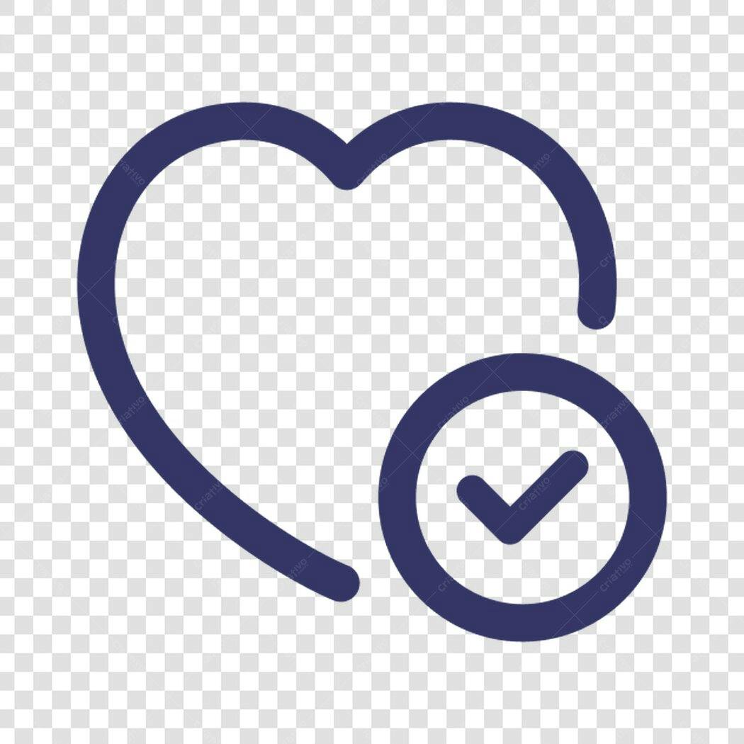 Ícone Amor e Aprovação PNG com fundo transparente