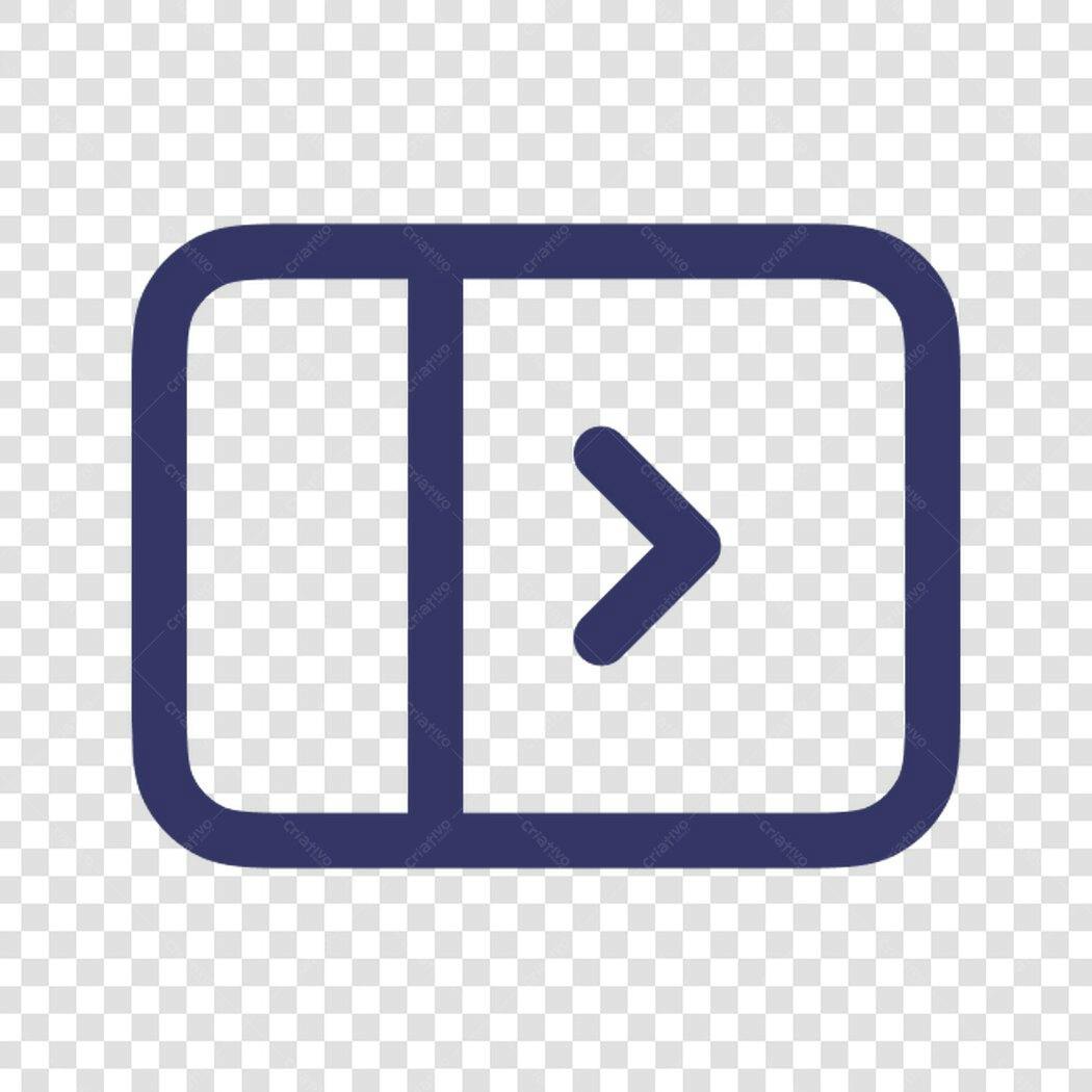 Ícone seta direcionamento PNG com fundo transparente