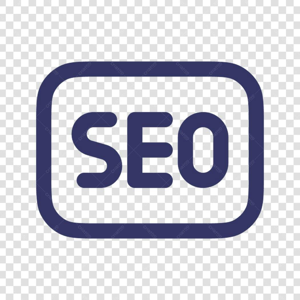 Ícone SEO PNG com fundo transparente
