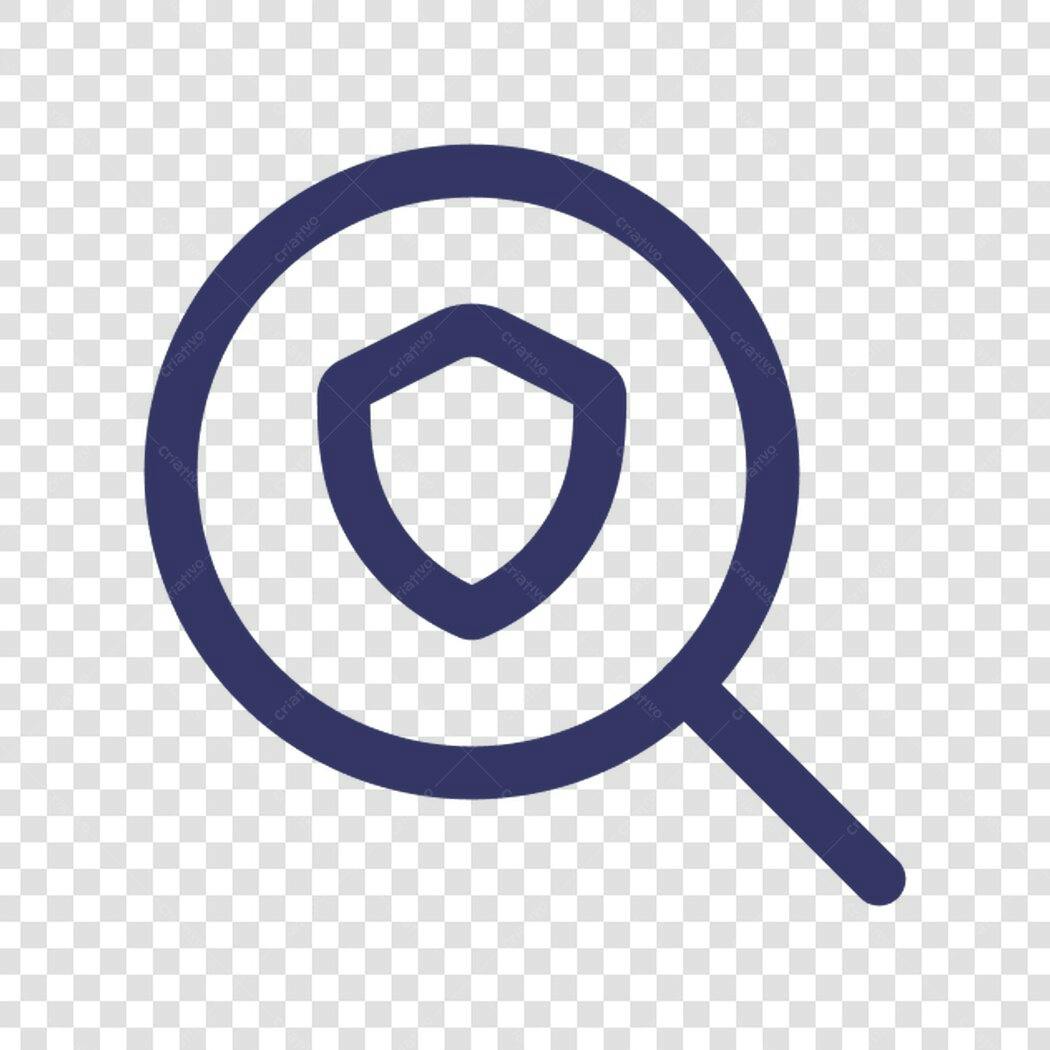Icone Segurança Pesquisa PNG com fundo transparente