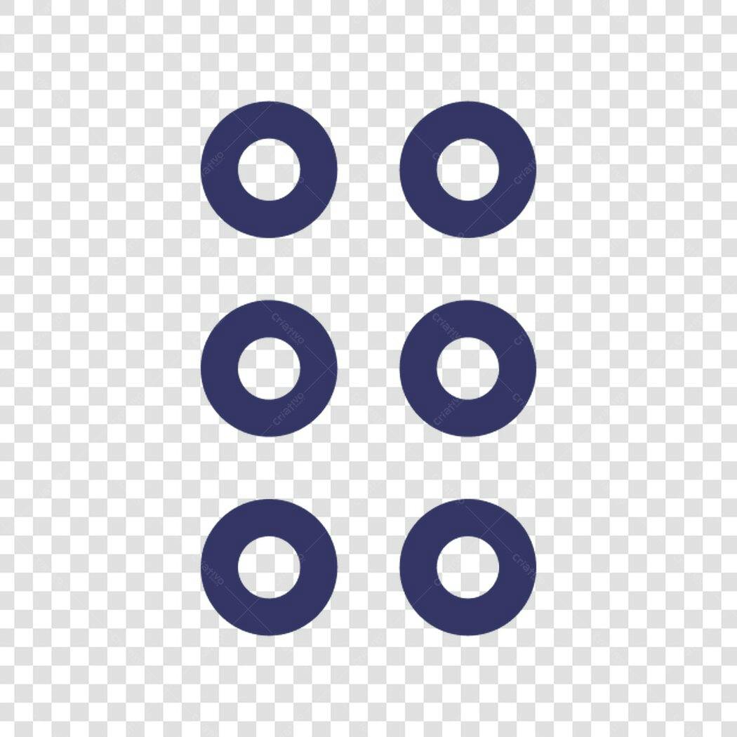 Ícones de Menu Circular PNG com fundo transparente