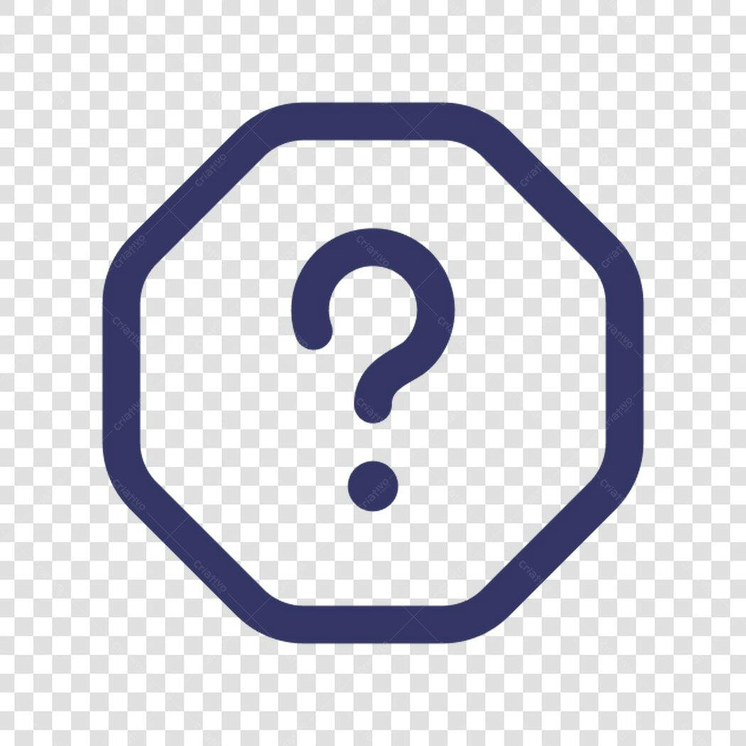 Ícone FAQ Perguntas Frequentes PNG com fundo transparente