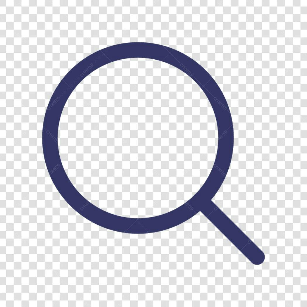 Ícone de busca PNG com fundo transparente