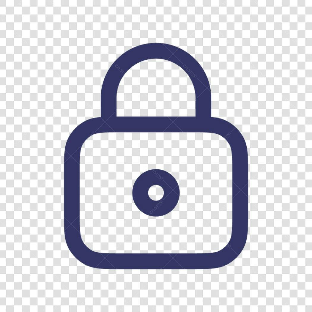 Ícone Cadeado PNG com fundo transparente