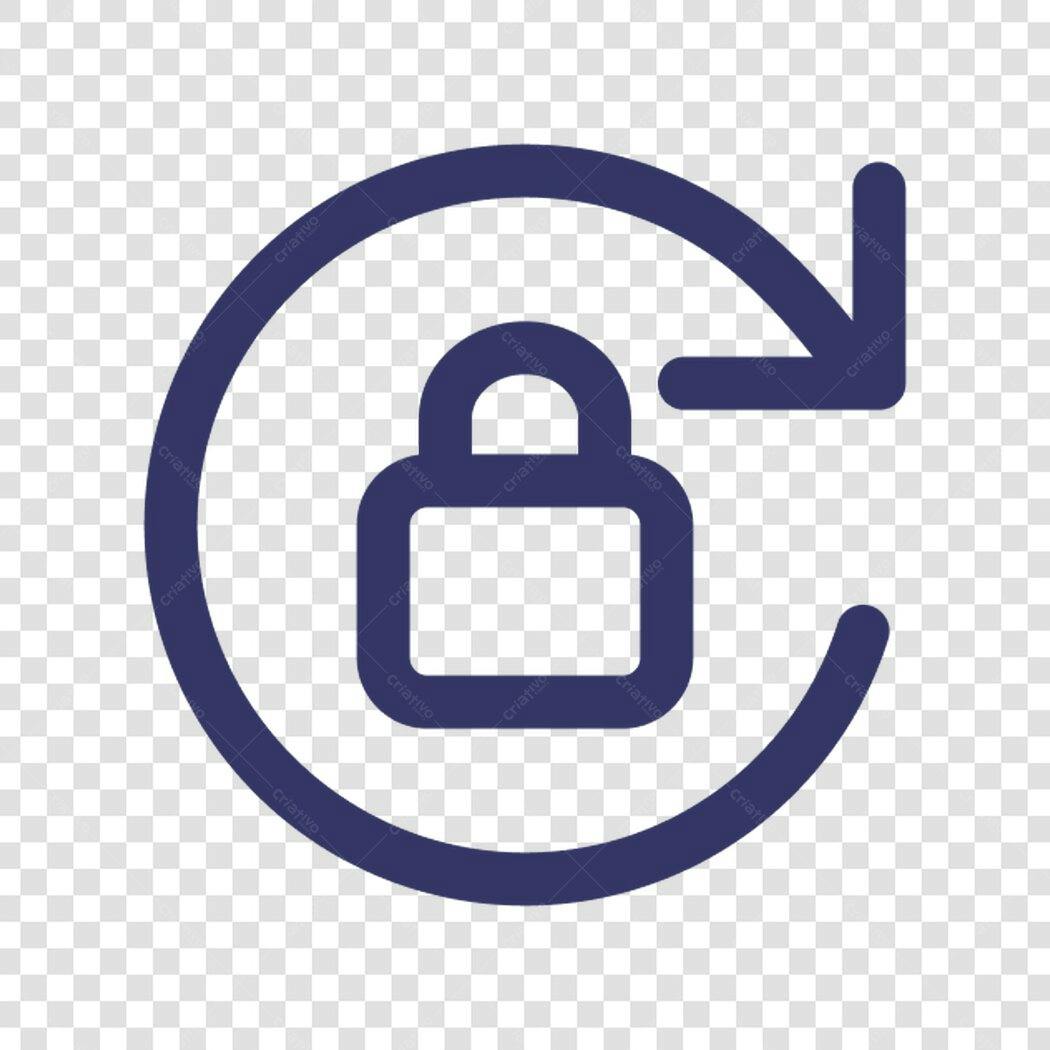 Ícone Segurança com Cadeado PNG com fundo transparente