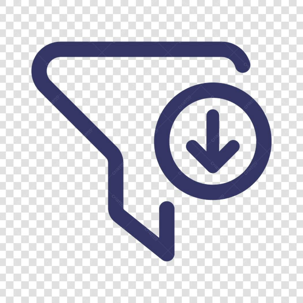 Icone Download PNG com fundo transparente