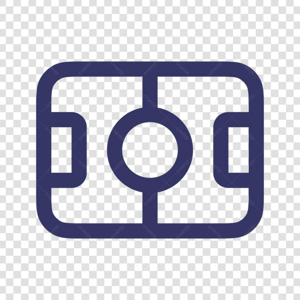 Icone Campo de Futebol PNG com fundo transparente