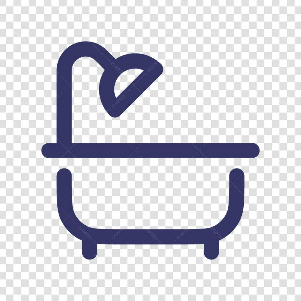 Icone Banheiro Chuveiro PNG com fundo transparente
