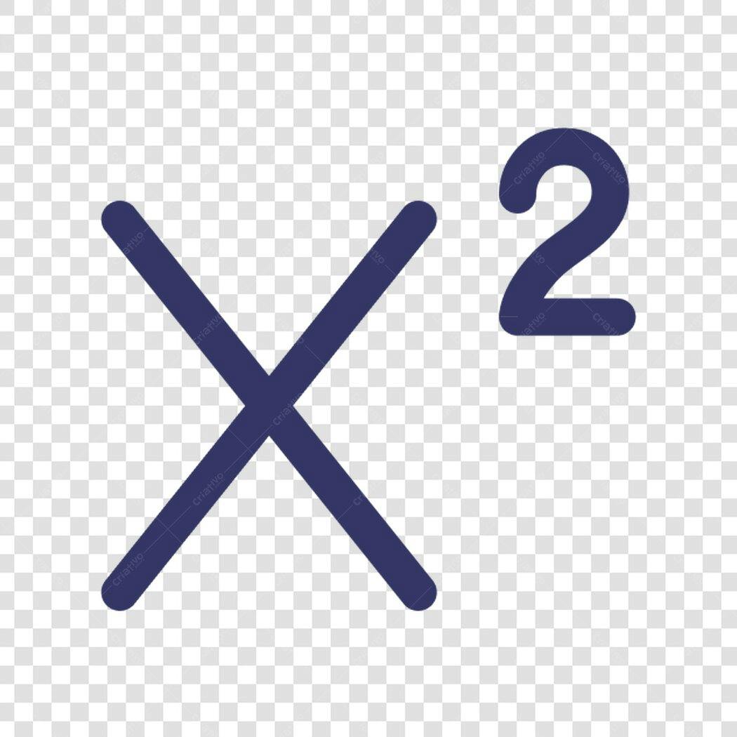 Ícone Matemática X ao Quadrado PNG com fundo transparente