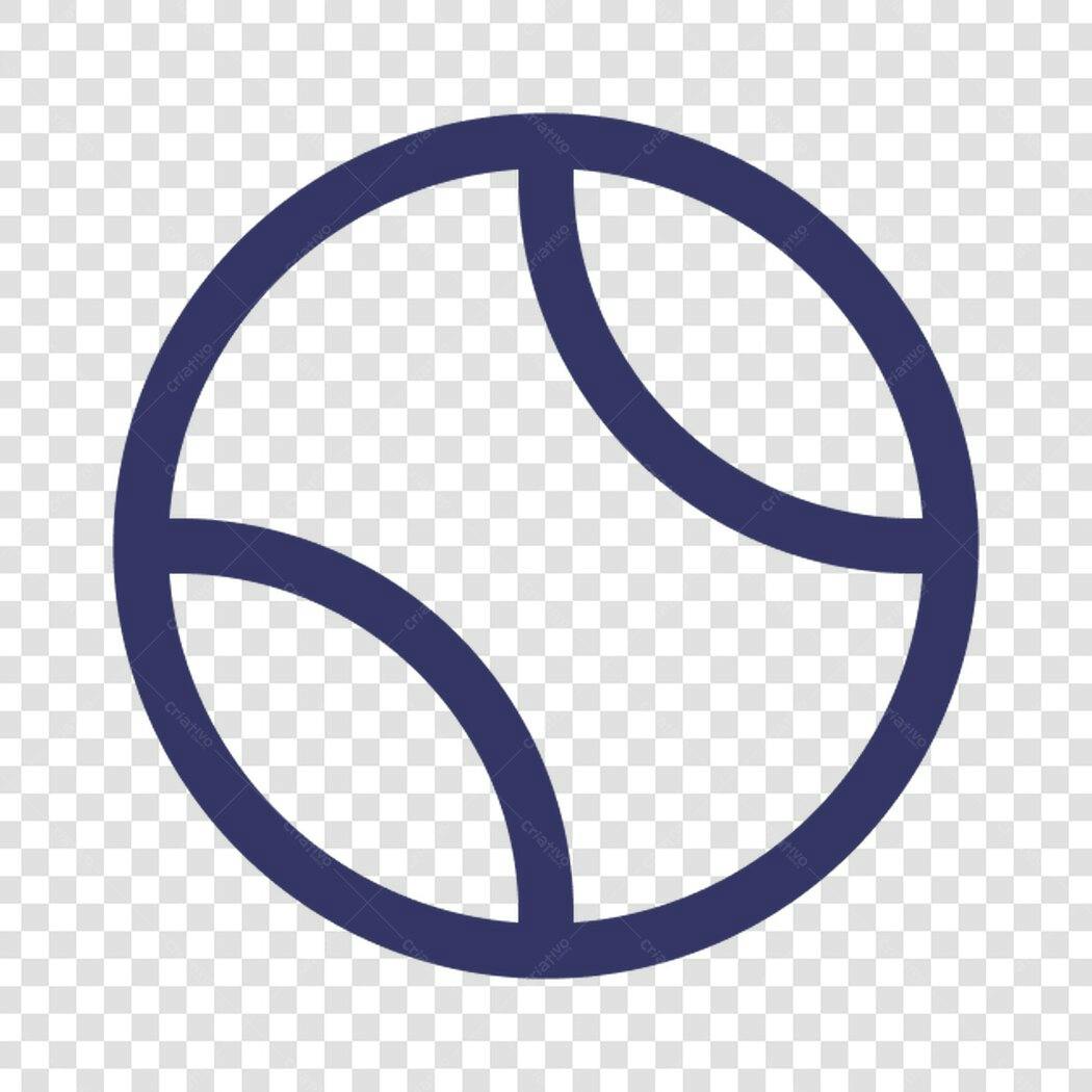 Ícone de Bola PNG com fundo transparente