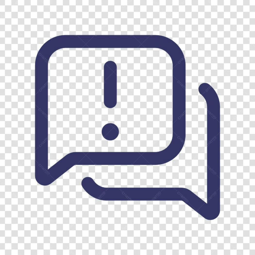 Ícone Alerta PNG com fundo transparente