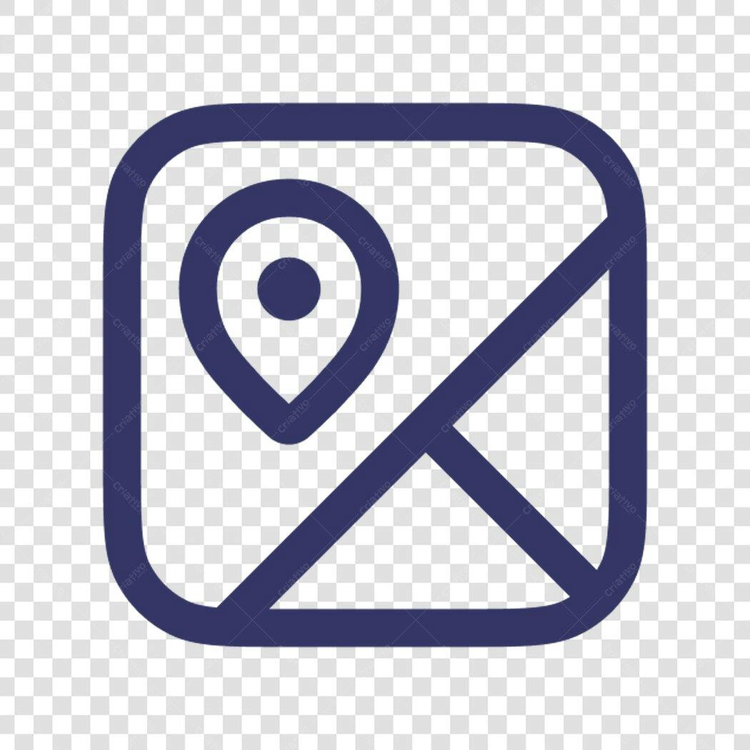 Ícone de Localização PNG com fundo transparente