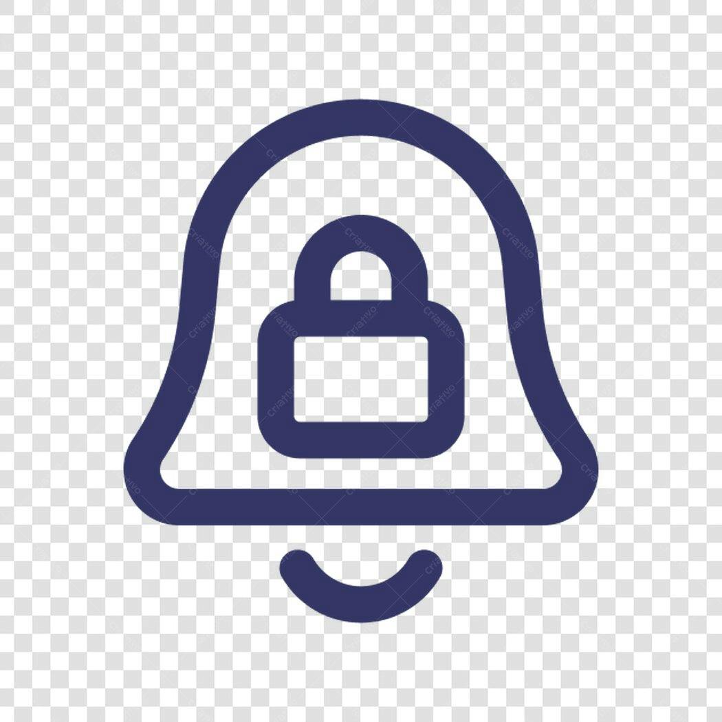 Ícone Segurança com Cadeado PNG com fundo transparente
