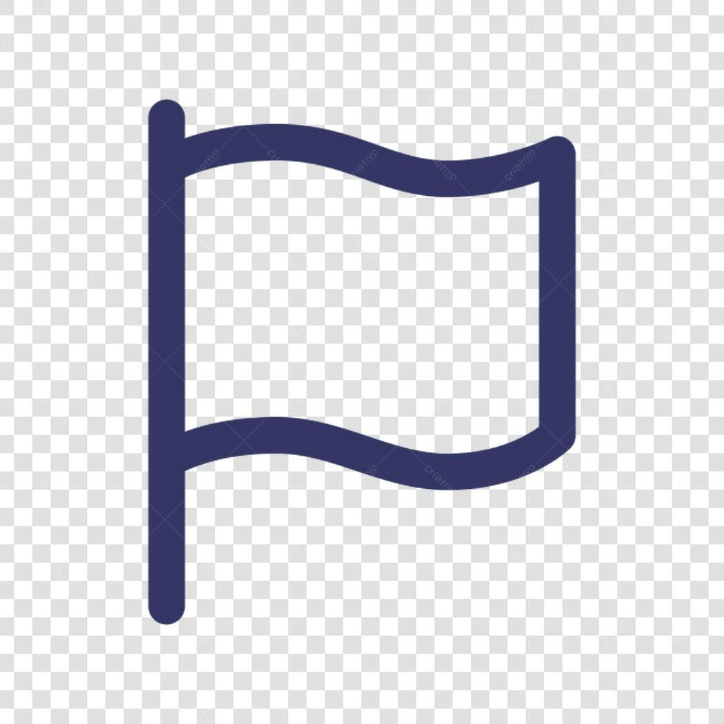 Icone Bandeira PNG com fundo transparente
