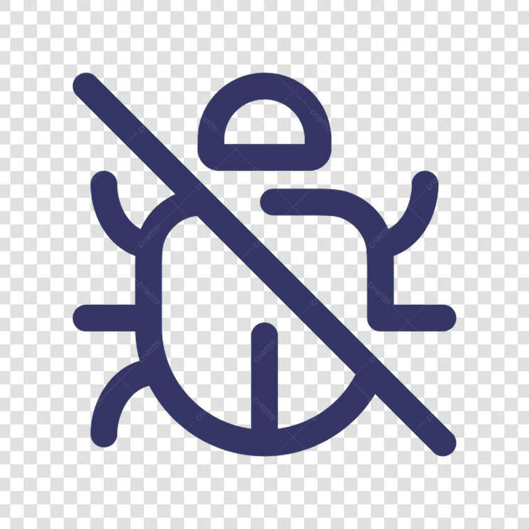 Ícone Bug Sem Fundo PNG com fundo transparente