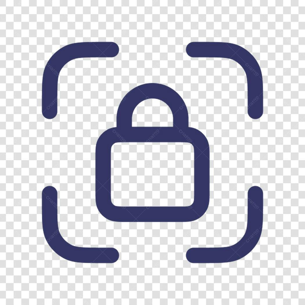 Ícone Segurança com Cadeado PNG com fundo transparente