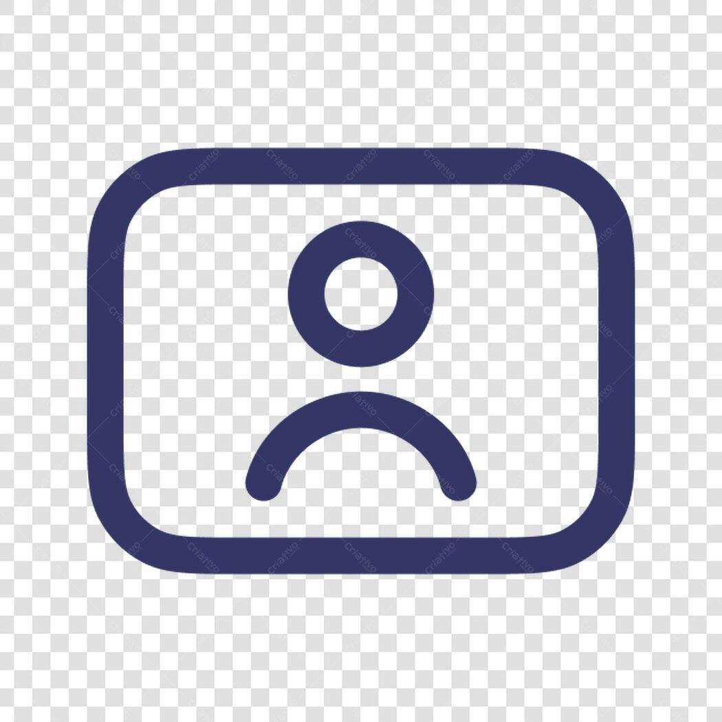 Ícone Perfil PNG com fundo transparente