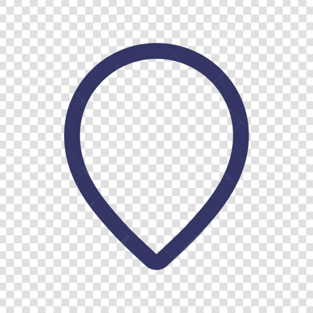 Icone de localização PNG com fundo transparente